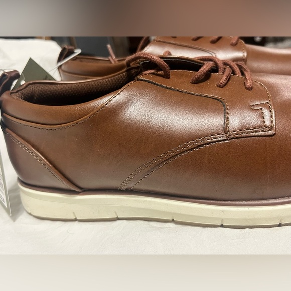 Goodfellow Brown Leather Men's Shoes Size 8 NWT - Picture 5 of 12